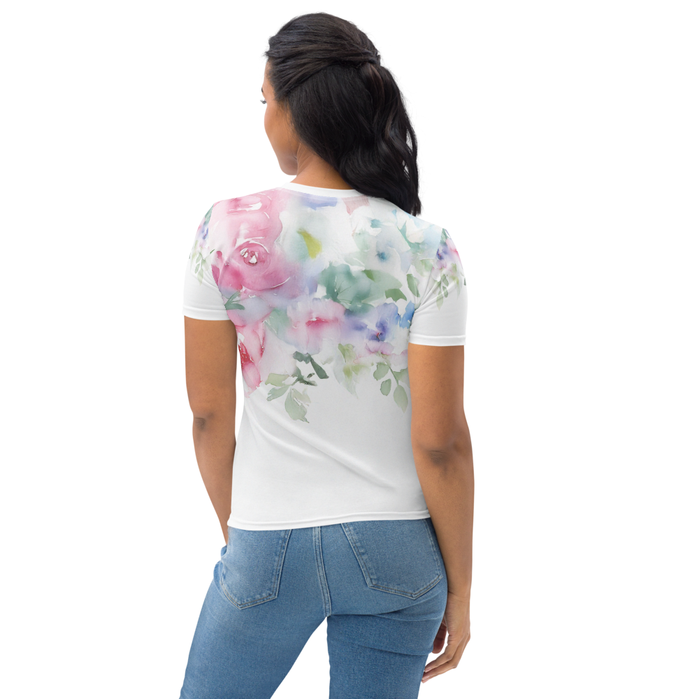 Lad blomster komme - T-shirt til kvinder