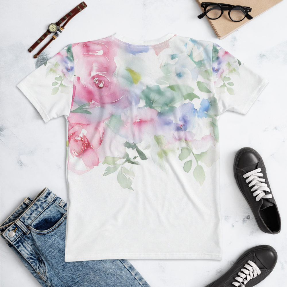 Lad blomster komme - T-shirt til kvinder