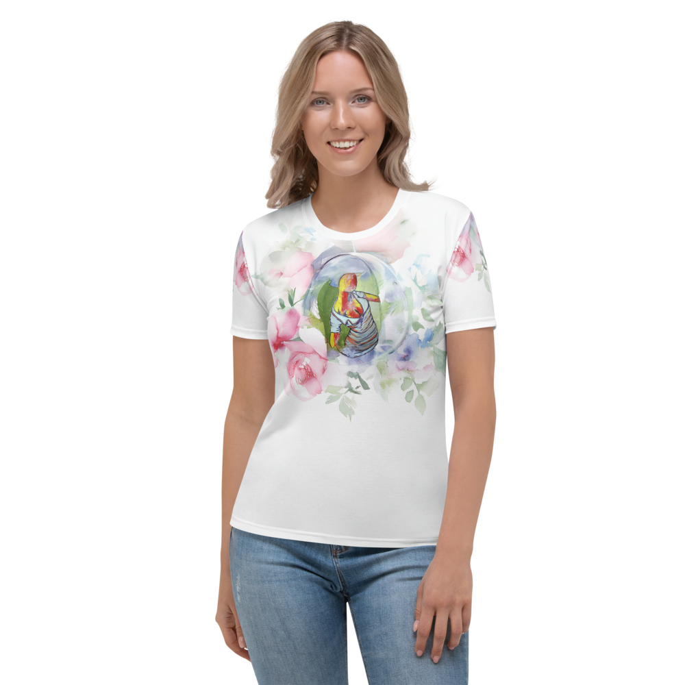 Lad blomster komme - T-shirt til kvinder