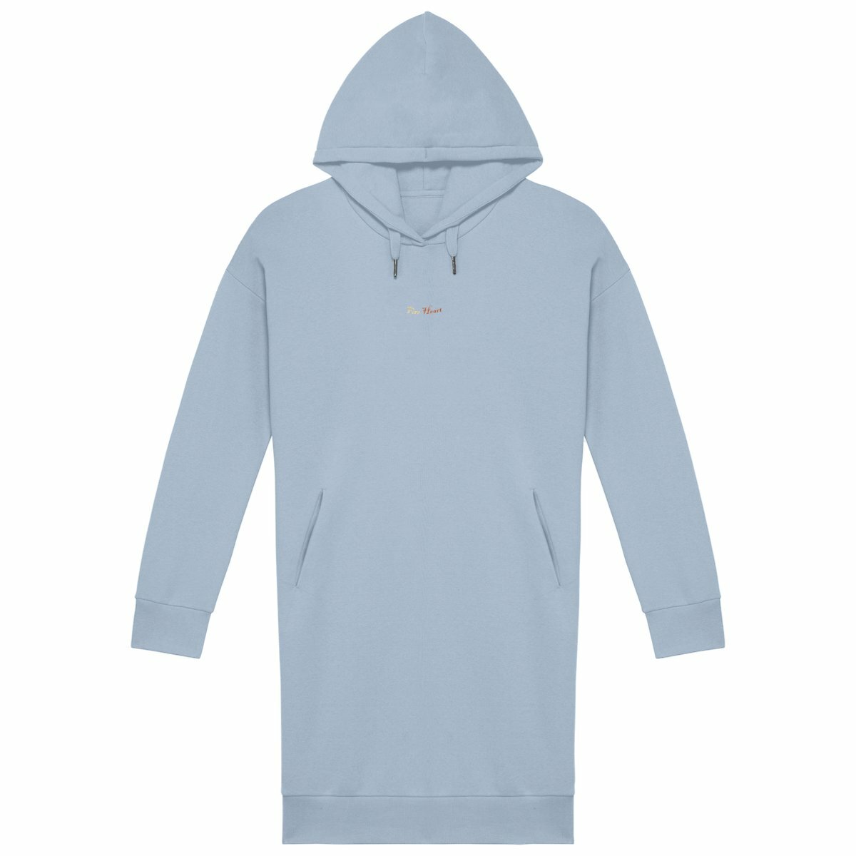 Fire heart - Hoodie dress