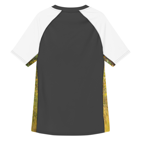 Auge in Auge - Allover-Print Rashguard für Herren