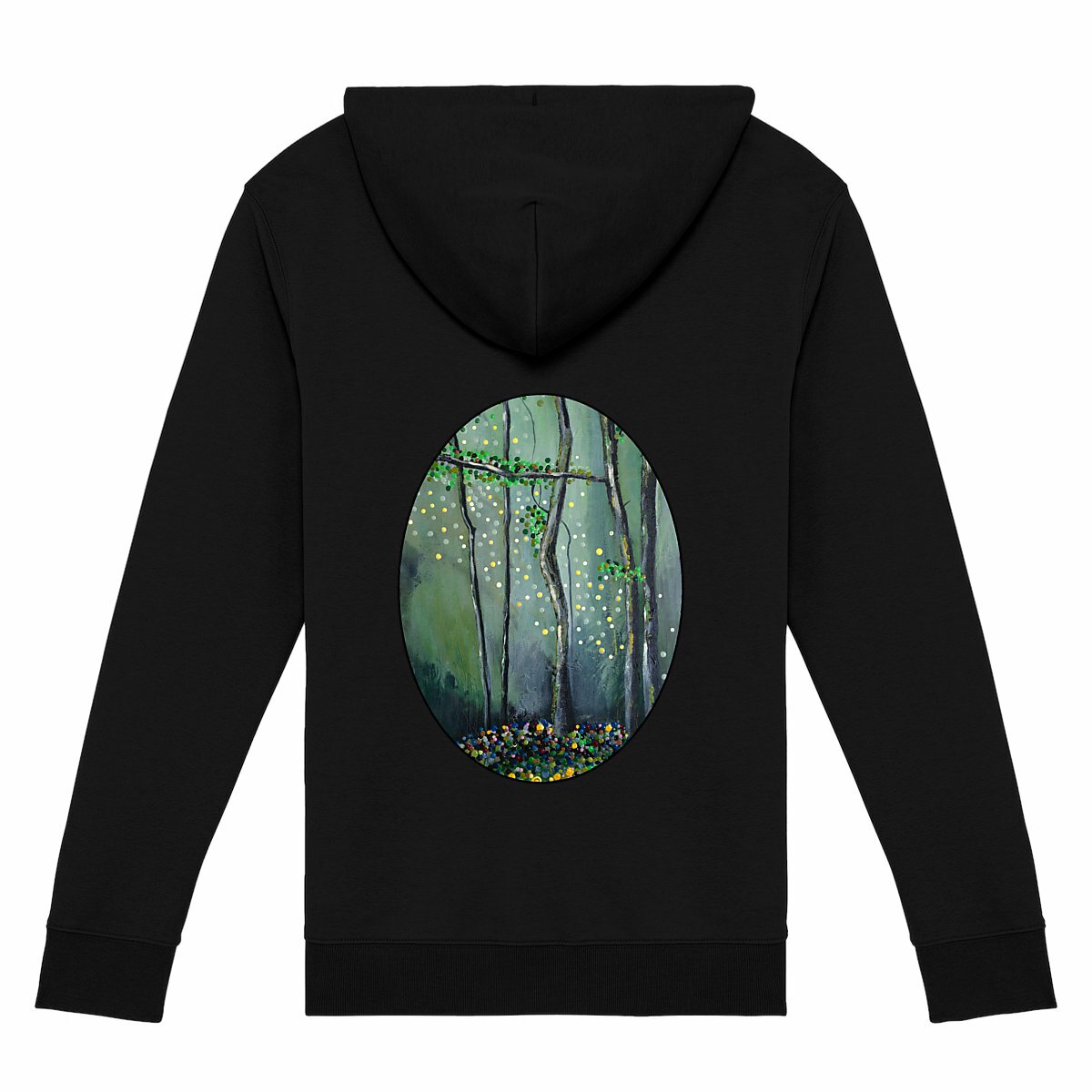 Spring forest - Unisex Zip Hoodie