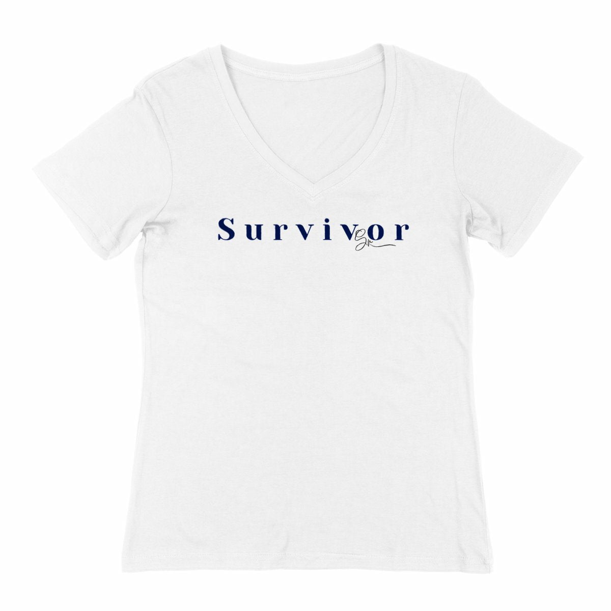 Survivor - Cotton V neck