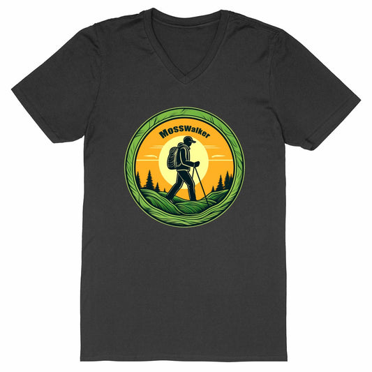 Moss Walker - Mens V-neck T-shirt