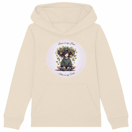 Leaves in my Hair - Kids Heavyweight Hoodie
