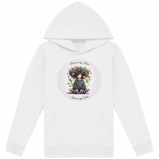 Leaves in my Hair - Kids Lightweight Hoodie