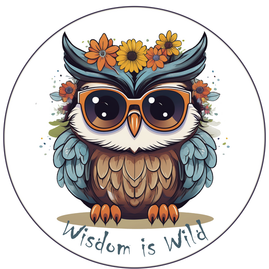 Wisdom is Wild - Side pocket hoodie